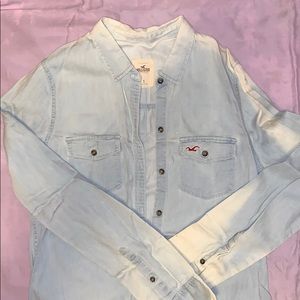 Hollister button down long sleeve